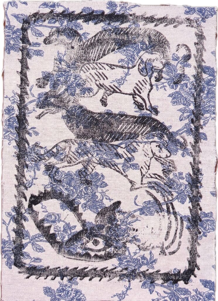 Dogs Chasing Rabbits patch