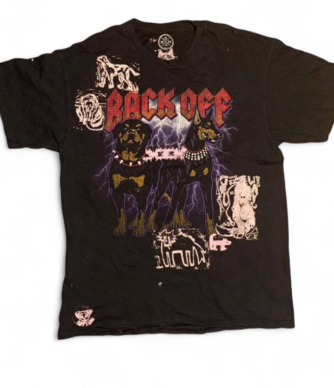 BACK OFF doggy tee