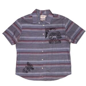 Nerdy brain button up