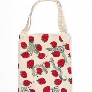 Strawberry bug tote