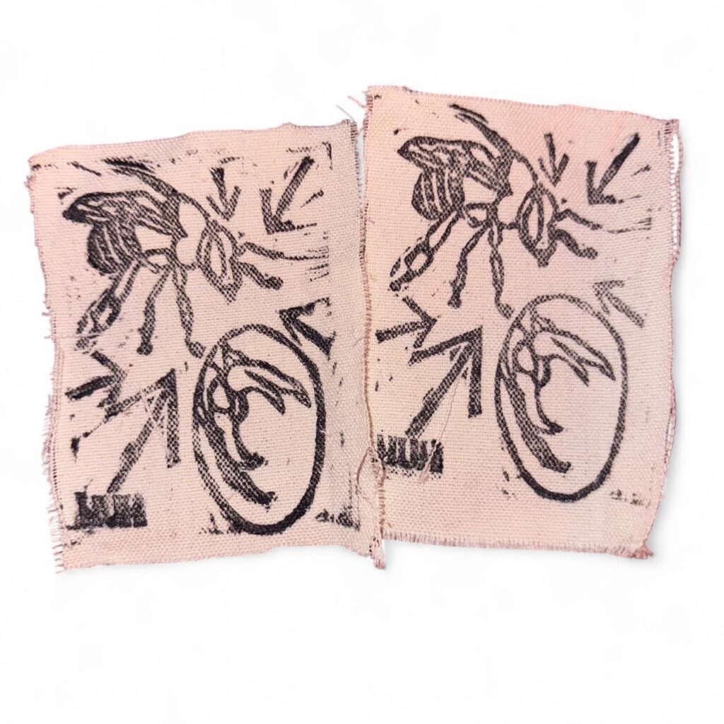 Bee "HUH" patch
